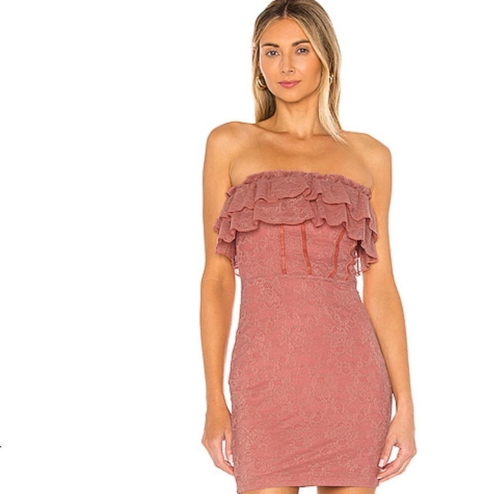 Majorelle Coda Mini Dress Blush Size Medium